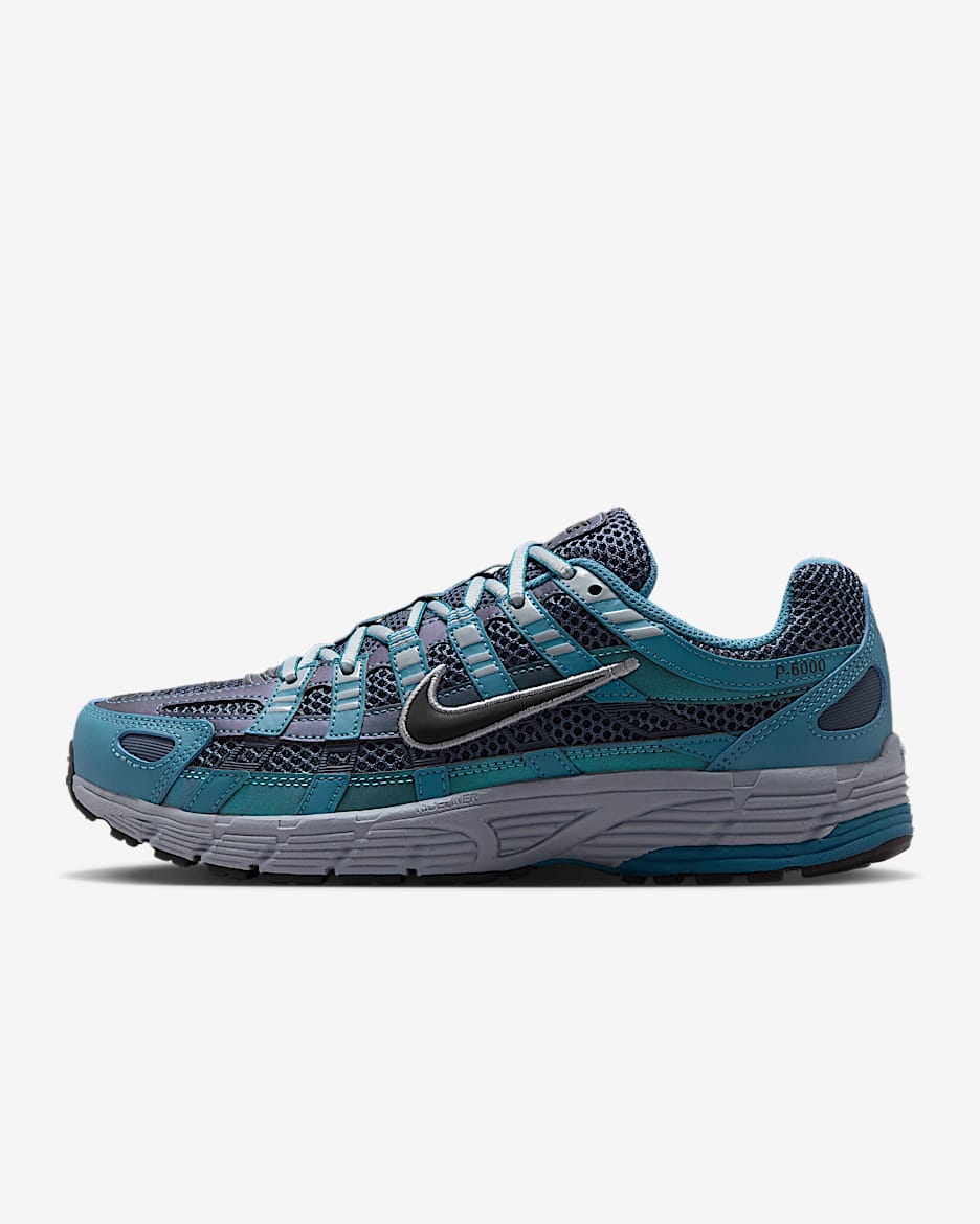 Nike P-6000 SE-sko til kvinder - Thunder Blue/Wolf Grey/Rift Blue/sort