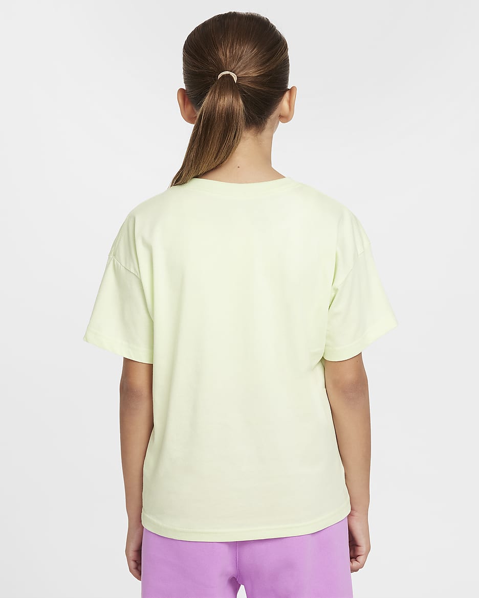 Nike Air Big Kids' (Girls') T-Shirt - Lime Ice