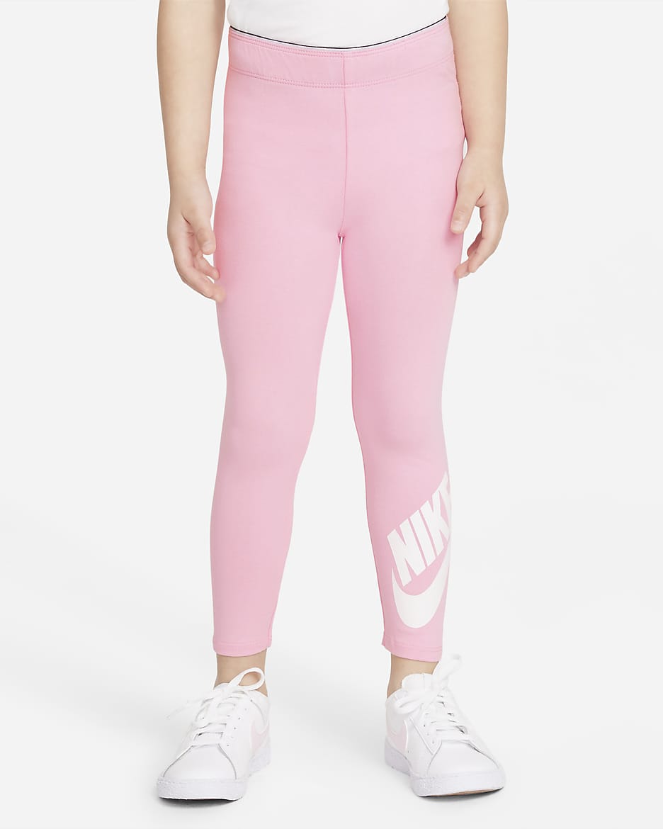 Leggings para niño pequeño Nike Sportswear Leg-A-See - Rosa