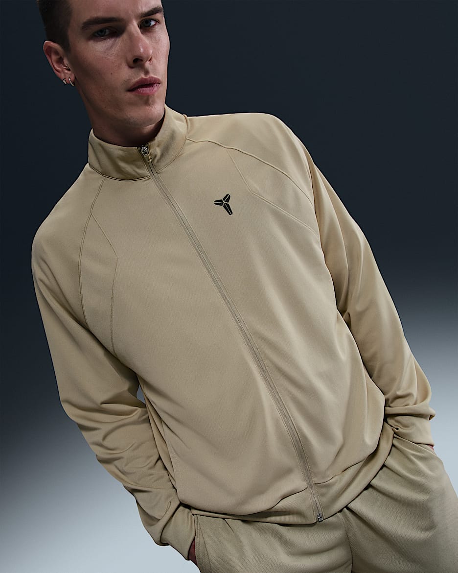 Kobe Dri-FIT Knit Jacket - Desert Khaki/Desert Khaki/Black