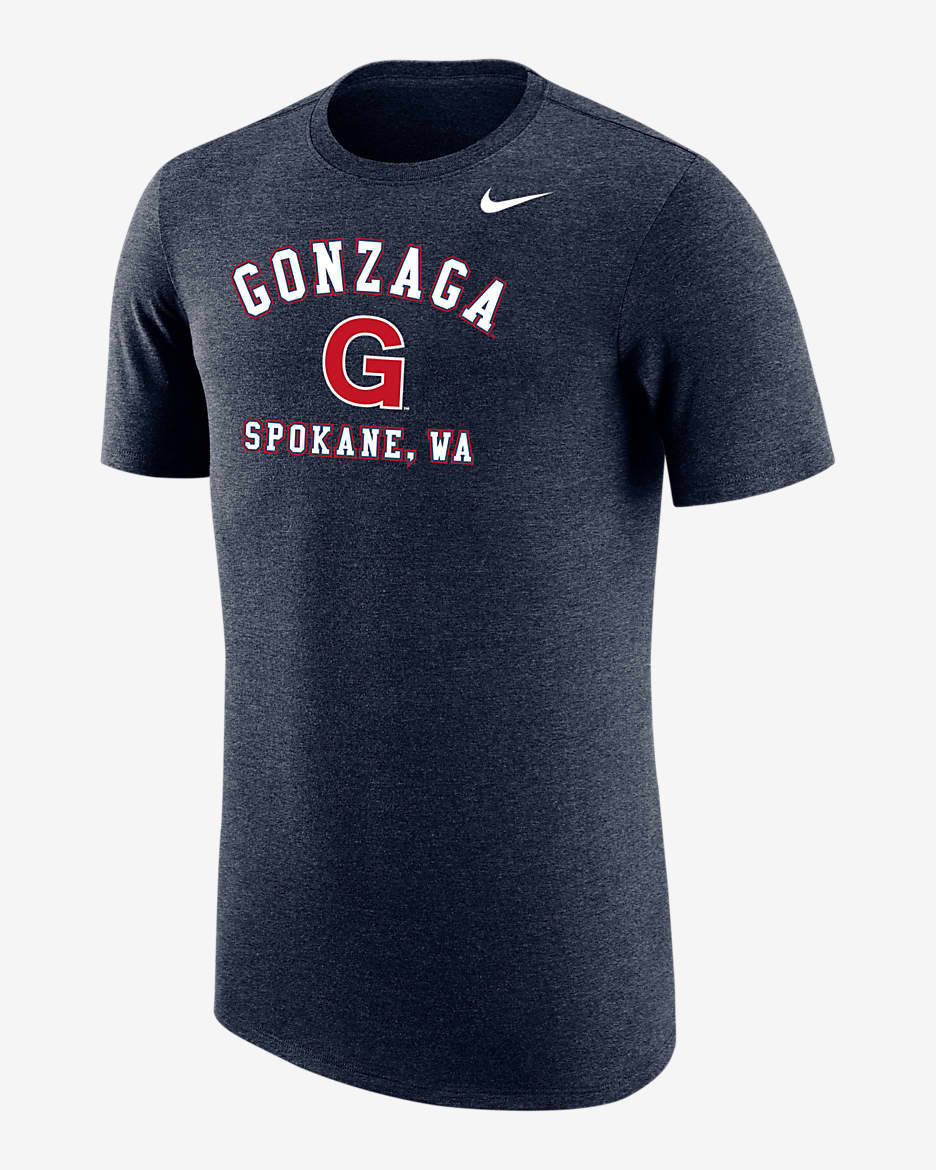 Gonzaga Men's Nike College T-Shirt - Navy