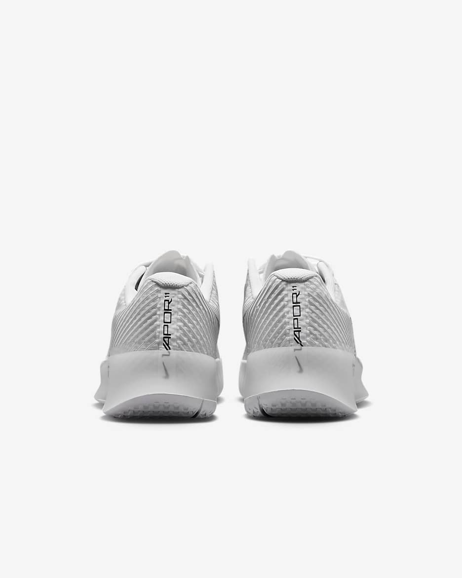 NikeCourt Air Zoom Vapor 11 Hardcourt tennisschoenen voor heren - Wit/Summit White/Zwart