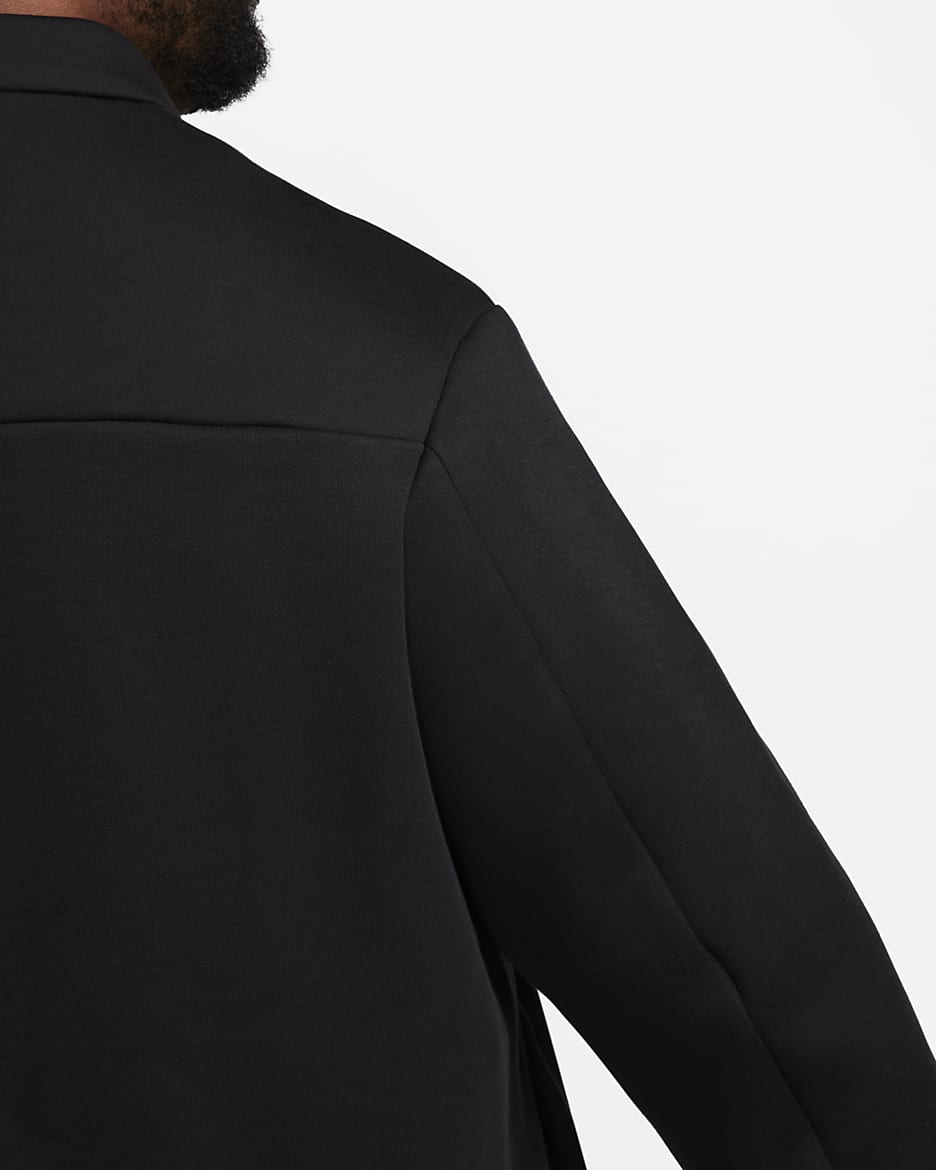 Shacket oversize Nike Sportswear Tech Fleece Reimagined – Uomo - Nero/Nero