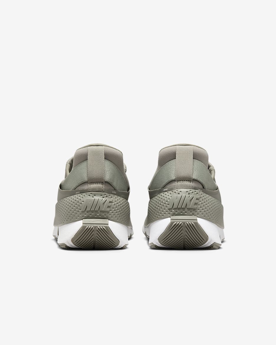 Nike Go FlyEase eenvoudig aan en uit te trekken damesschoenen - Light Army/Zwart/Wit