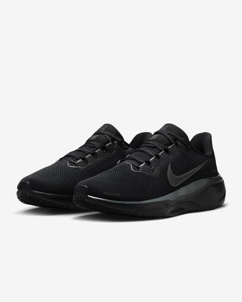 Nike Pegasus 41 hardloopschoenen voor dames (straat) - Zwart/Anthracite/Zwart