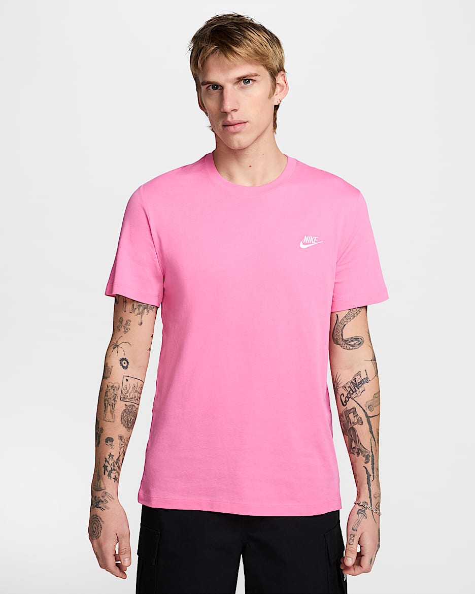 Tee-shirt Nike Sportswear pour Homme - Playful Pink