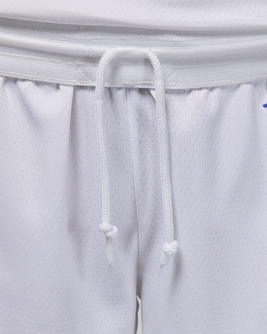 Frankrike Limited (hjemmedrakt) Jordan basketshorts til dame - Hvit/Hyper Royal