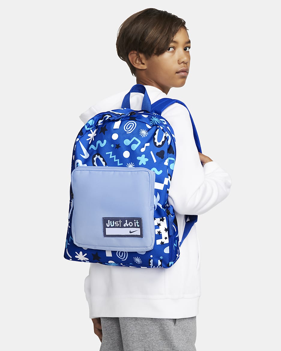 Nike Classic Kids' Backpack (16L) - Hyper Royal/Cobalt Bliss/Midnight Navy