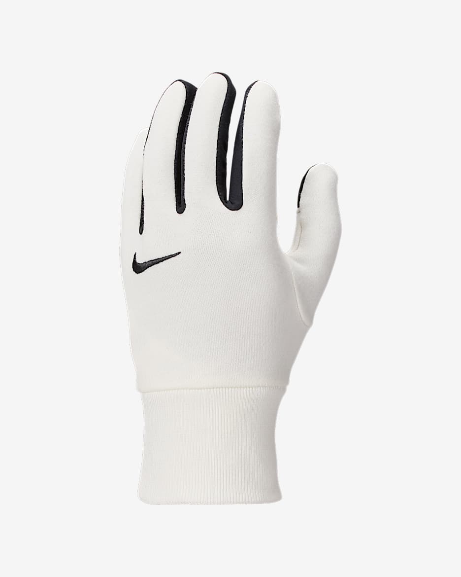 Nike Phoenix Fleece Women's Lightweight Gloves - Sail/Black/Black