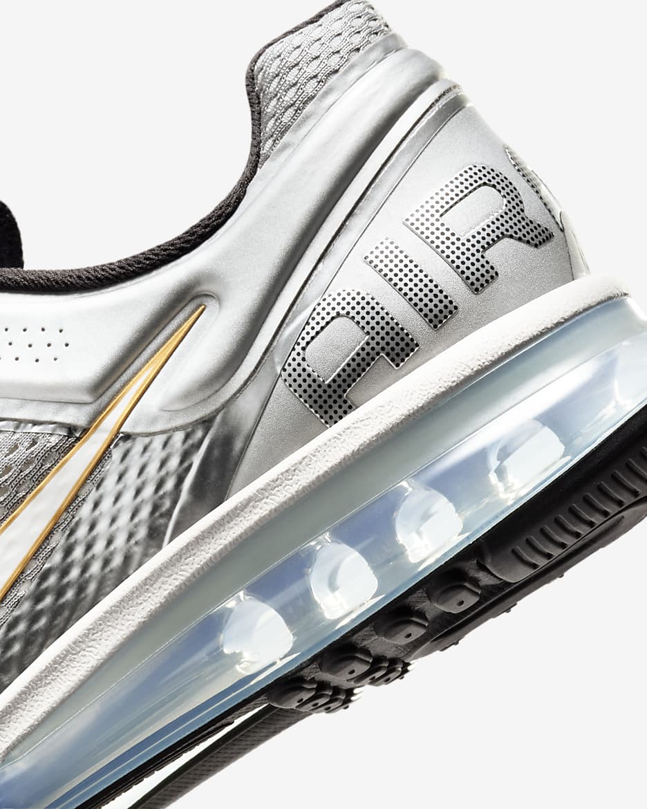 รองเท้าผู้ชาย Nike Air Max 2013 - Metallic Silver/Metallic Pewter/Metallic Gold/Phantom