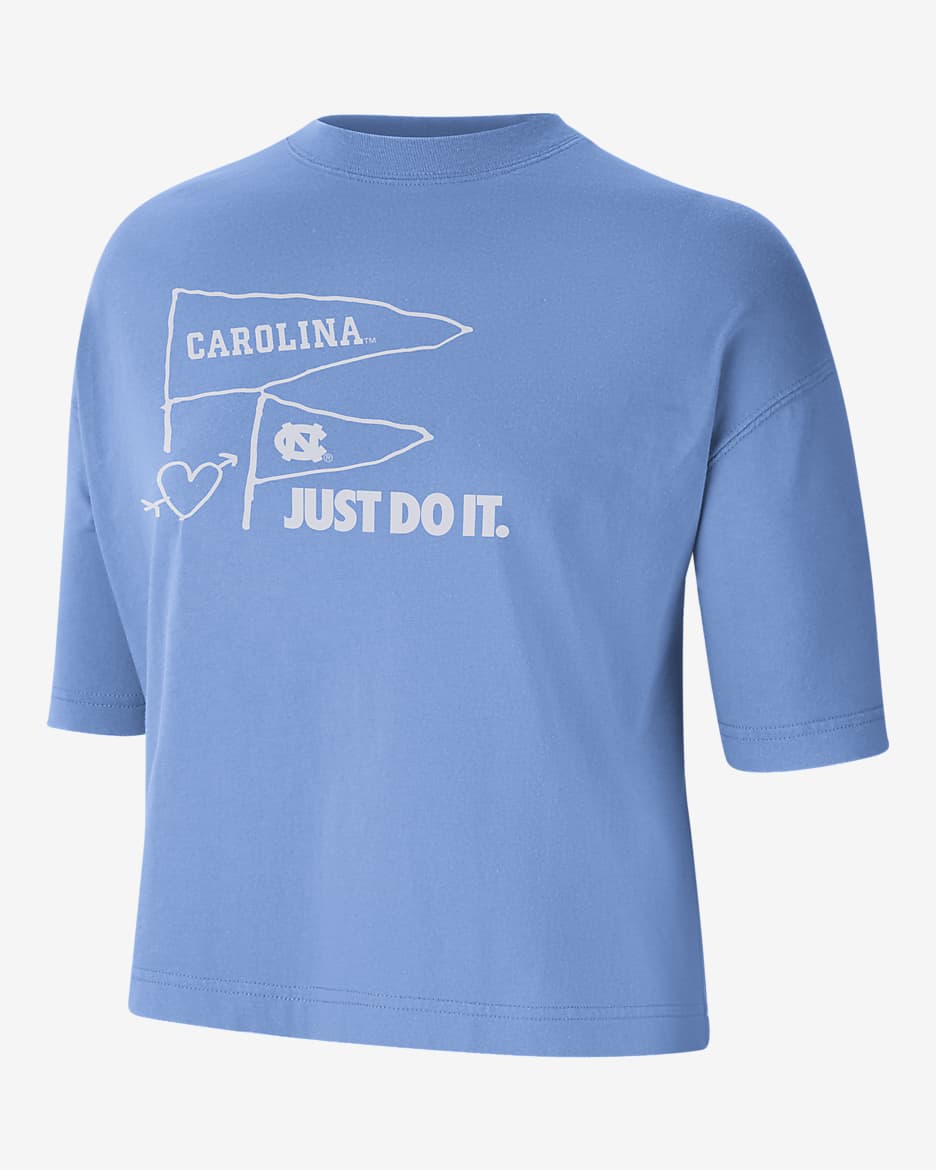 UNC Women's Nike College T-Shirt - Valor Blue