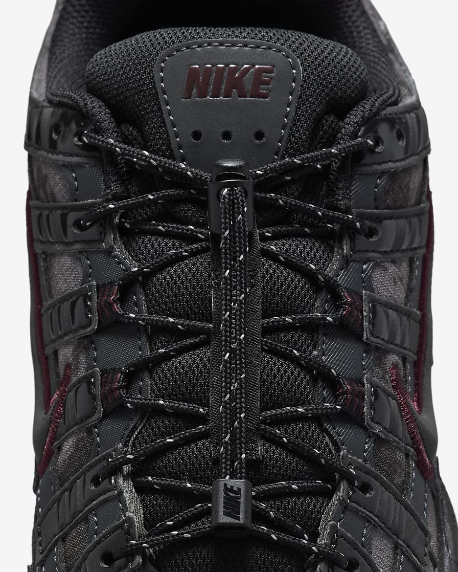 Nike P-6000 Schuh - Schwarz/Midnight Navy/Schwarz/Burgundy Crush