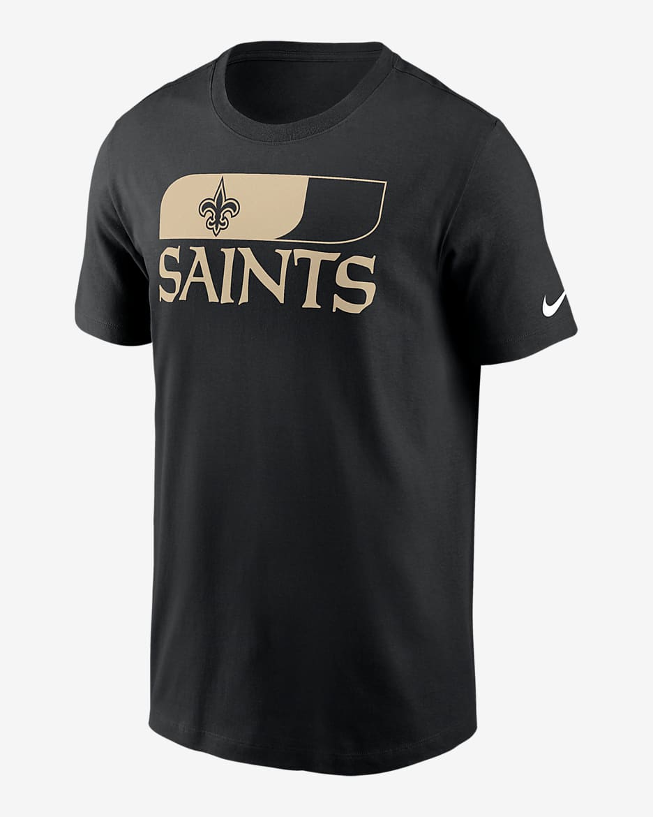 New Orleans Saints Air Essential Men's Nike NFL T-Shirt - Black