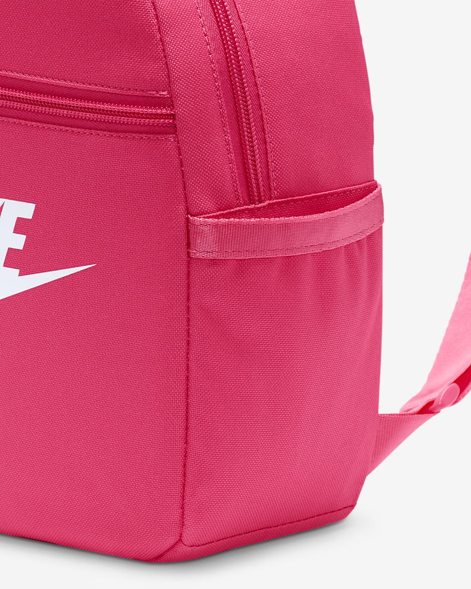 Mini sac à dos Nike Sportswear Futura 365 pour Femme (6 L) - Aster Pink/Aster Pink/Blanc