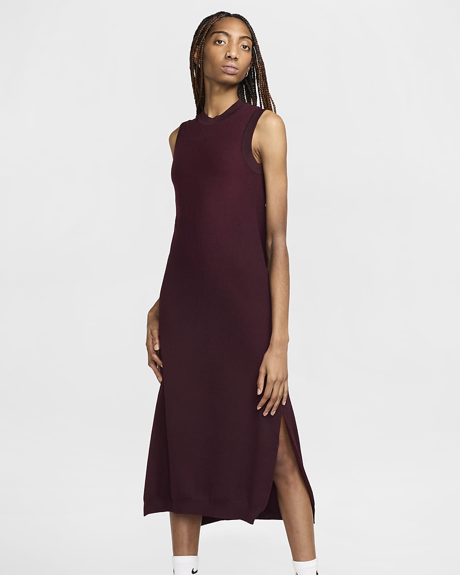 Nike Every Stitch Considered Women's Knit Dress - Smokey Mauve