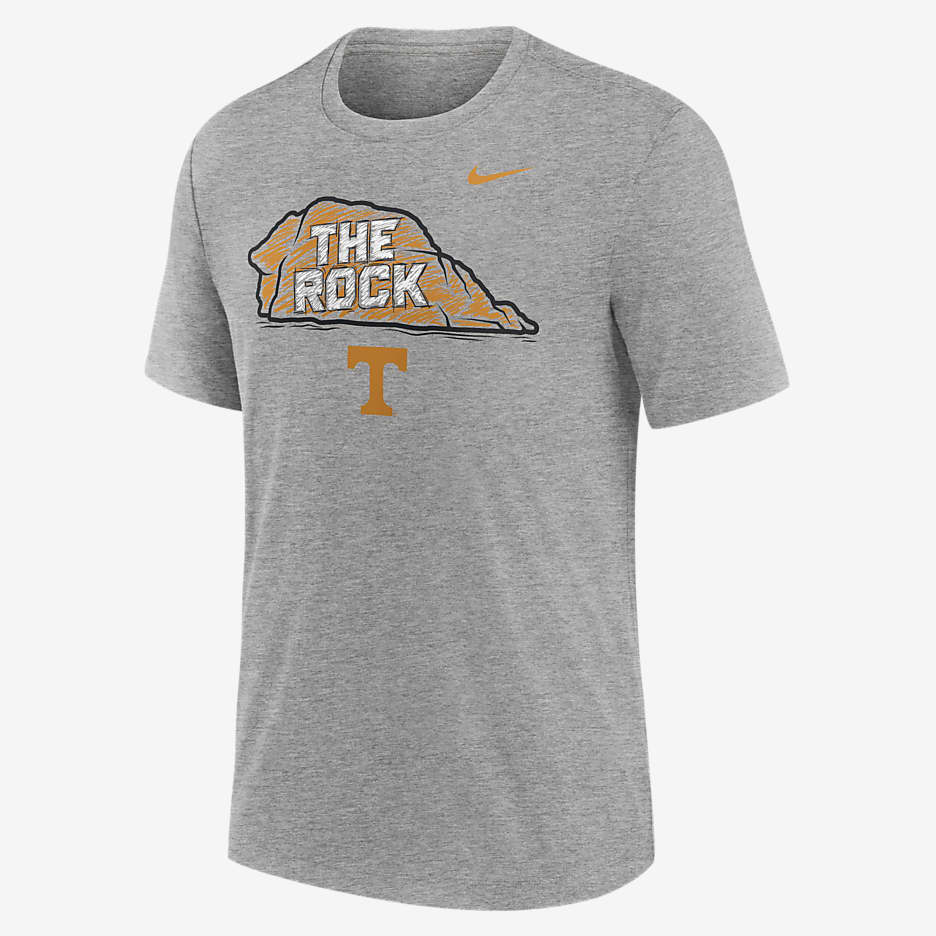 Tennessee Volunteers Local Campus Time Honored Tradition Men's Nike College T-Shirt - Dark Grey Heather