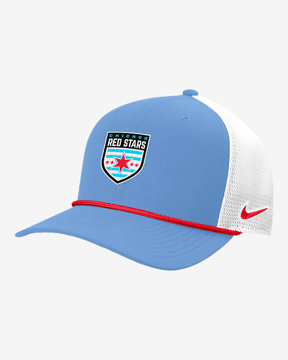 Gorra de rejilla Nike NWSL Chicago Red Stars - Azul valor