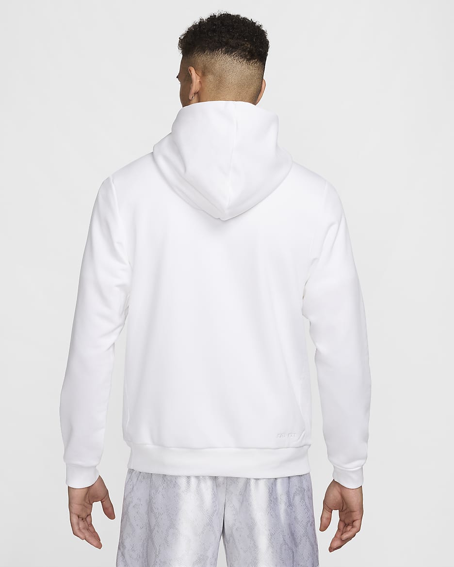 KB Nike Dri-FIT basketbalhoodie voor heren - Wit/Summit White