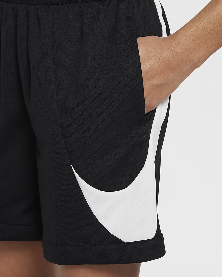 Träningsshorts Nike Multi Dri-FIT för ungdom - Svart/Vit/Svart