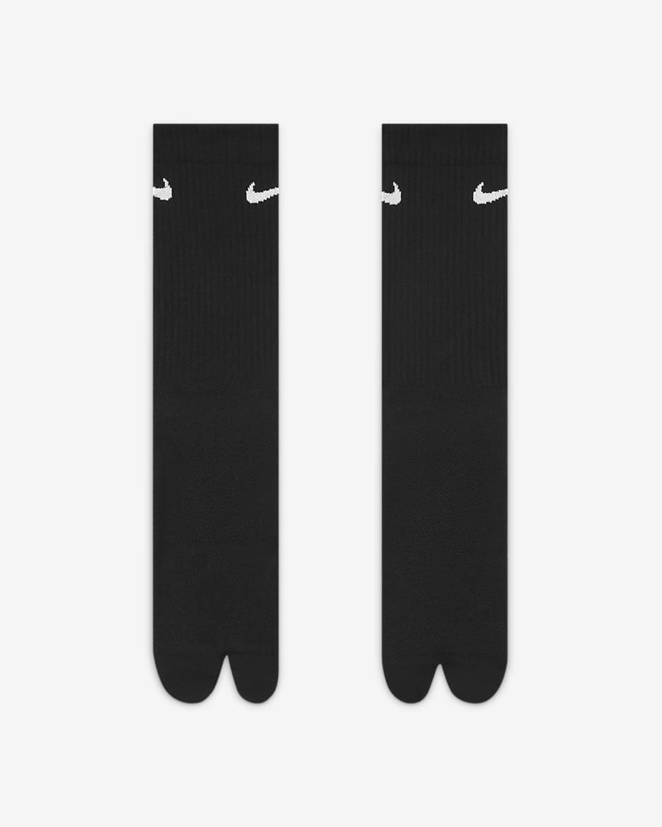 Nike Everyday Plus Lightweight Crew Socks - Black/White