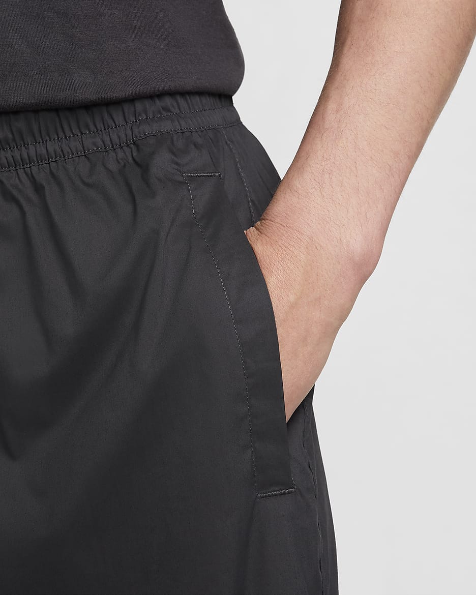 Nike Sportswear Men's Woven Oversized Shorts - Dark Smoke Grey/Dark Smoke Grey