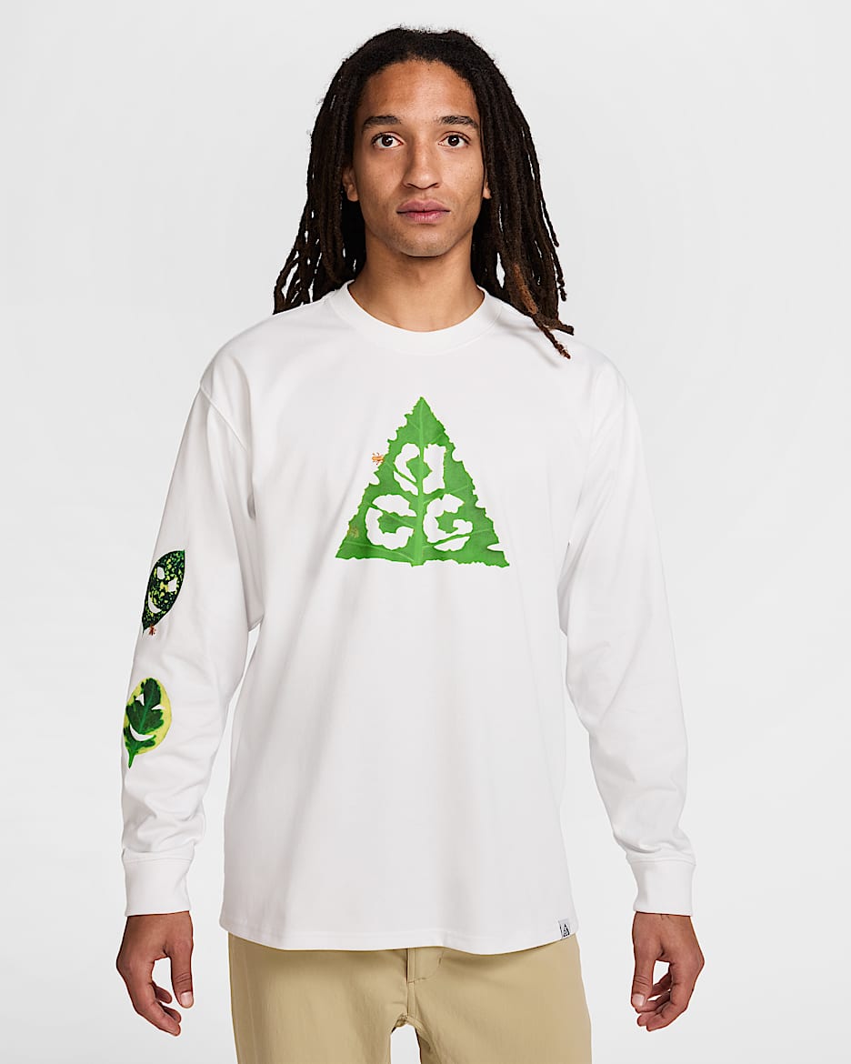 Playera de manga larga para hombre Nike ACG - Blanco cumbre