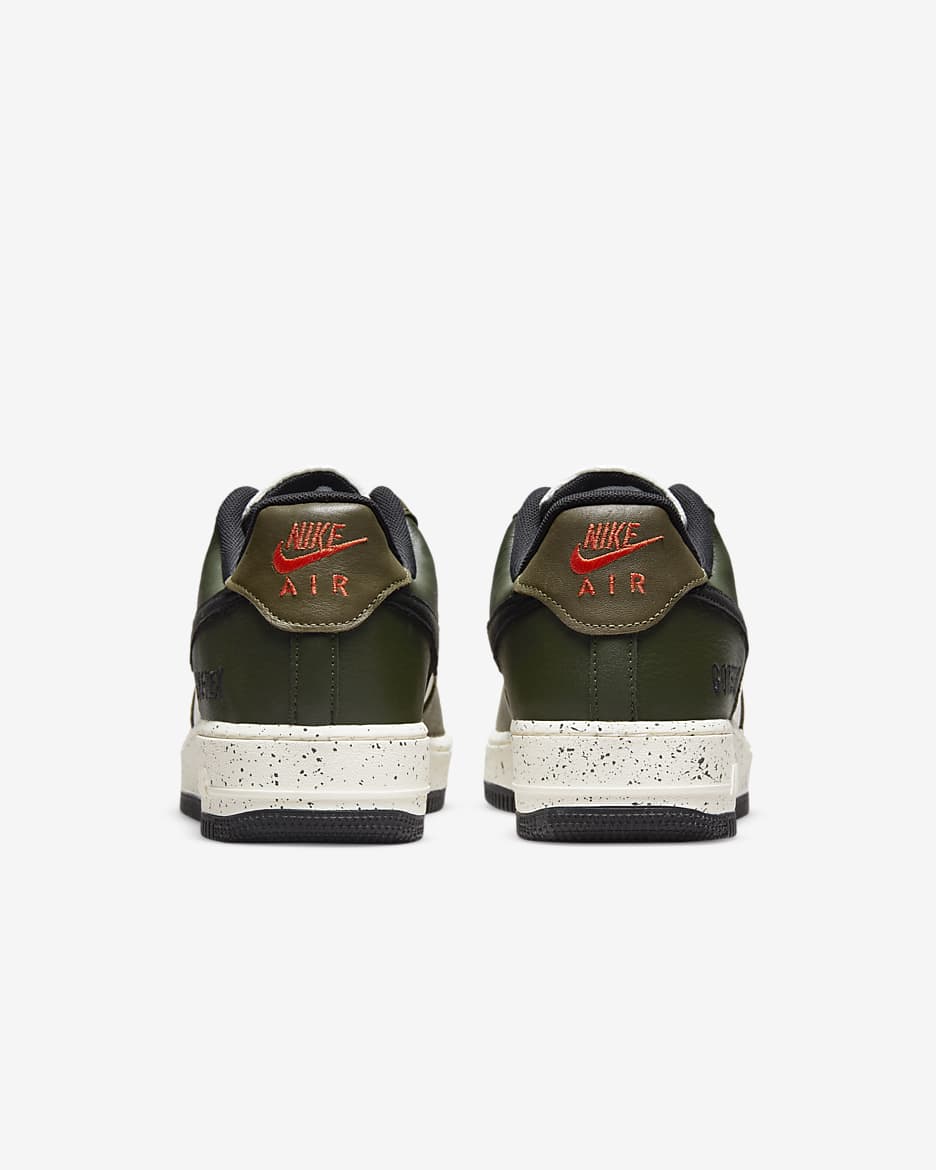 Nike Air Force 1 GORE-TEX 男鞋 - Medium Olive/Carbon Green/Sail/黑色