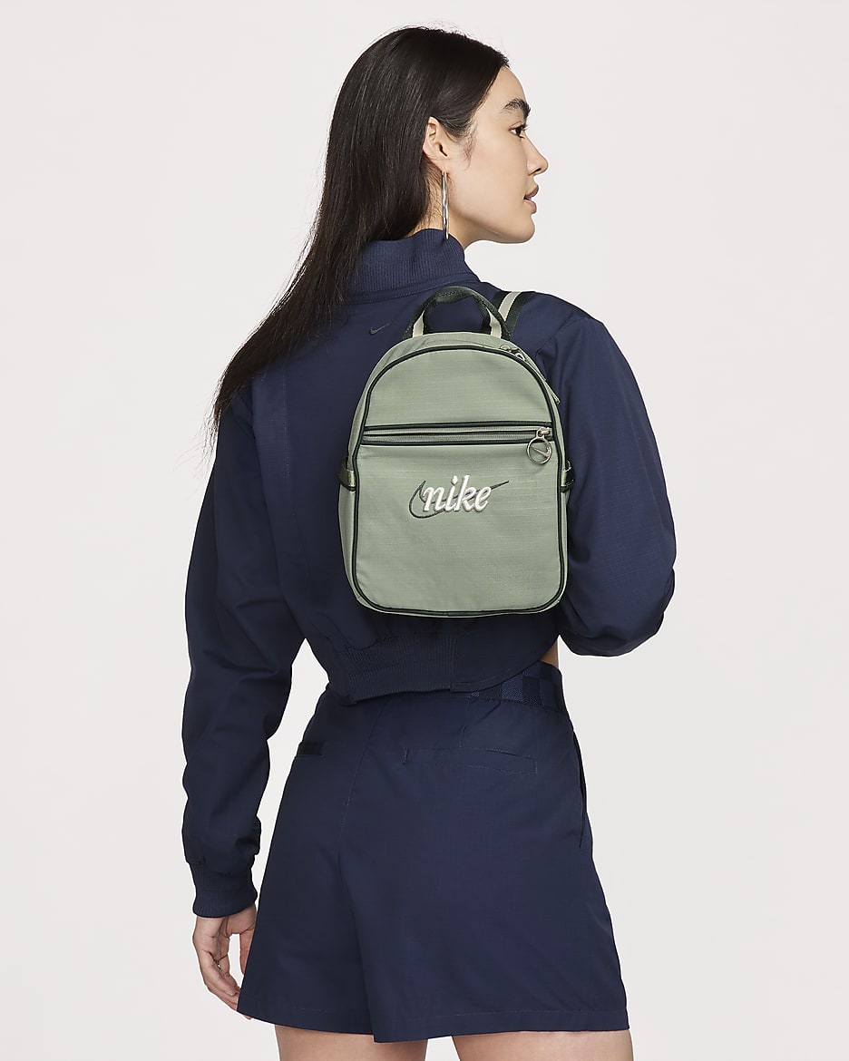 Nike Sportswear Futura 365 Mini Backpack (6L) - Jade Horizon/Vintage Green/Summit White