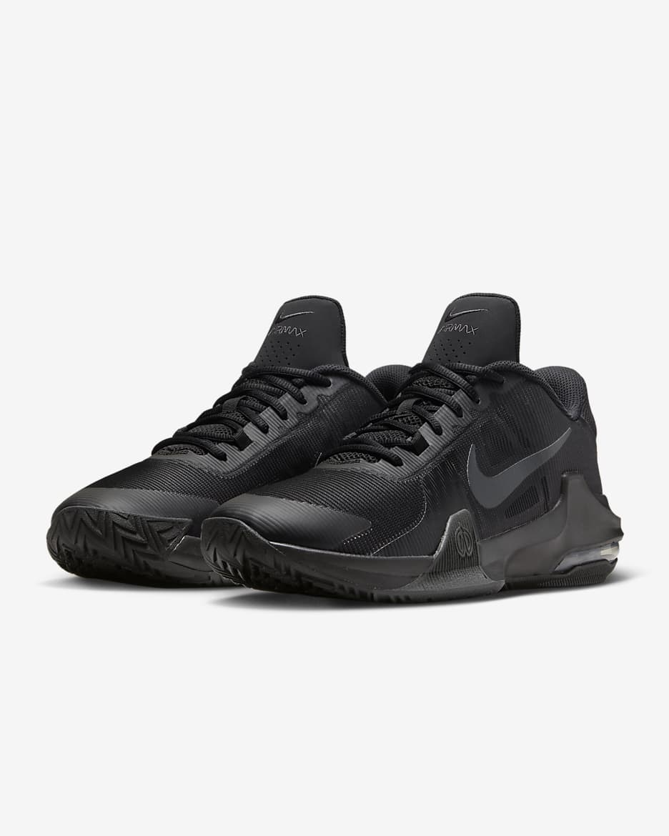 Tenis de básquetbol Nike Impact 4 - Negro/Sombrío apagado/Antracita