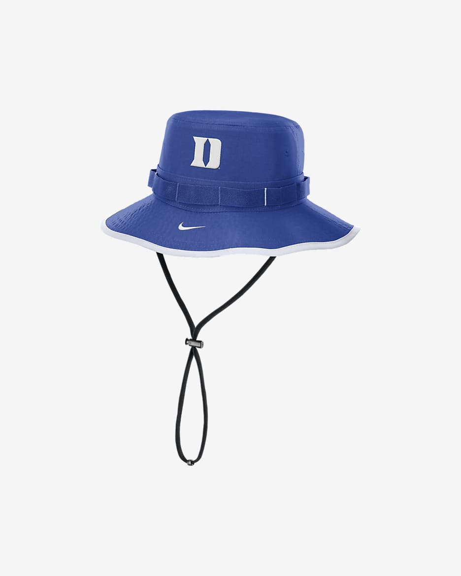 Duke Blue Devils On-Field Apex Boonie Men's Nike Dri-FIT College Bucket Hat - Game Royal