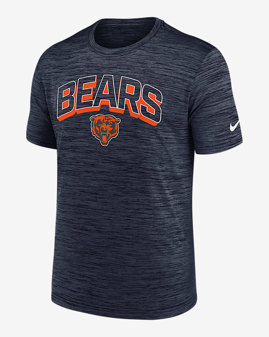 Chicago Bears Velocity Men's Nike Dri-FIT NFL T-Shirt - Navy