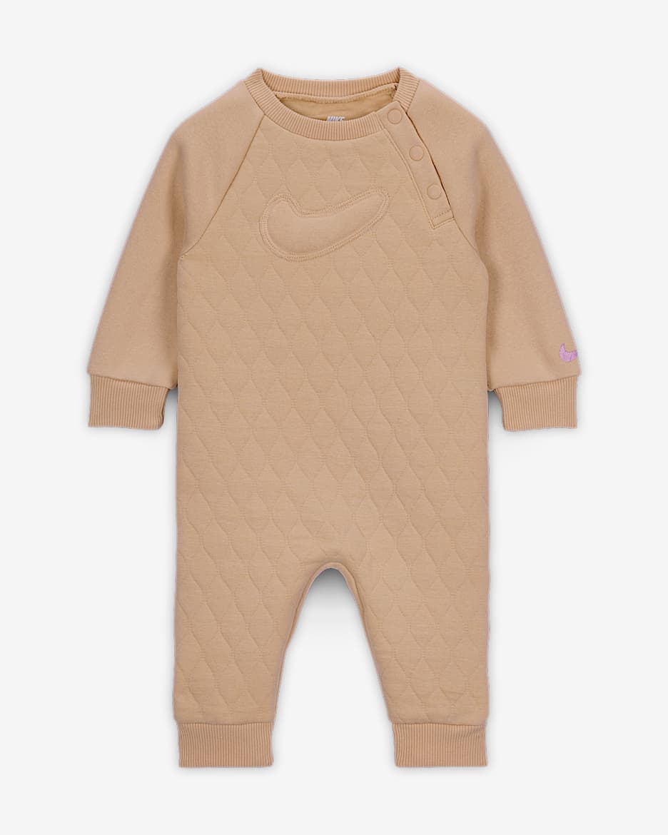 Nike Ready, Set! Baby (0-9M) Coverall - Sanddrift