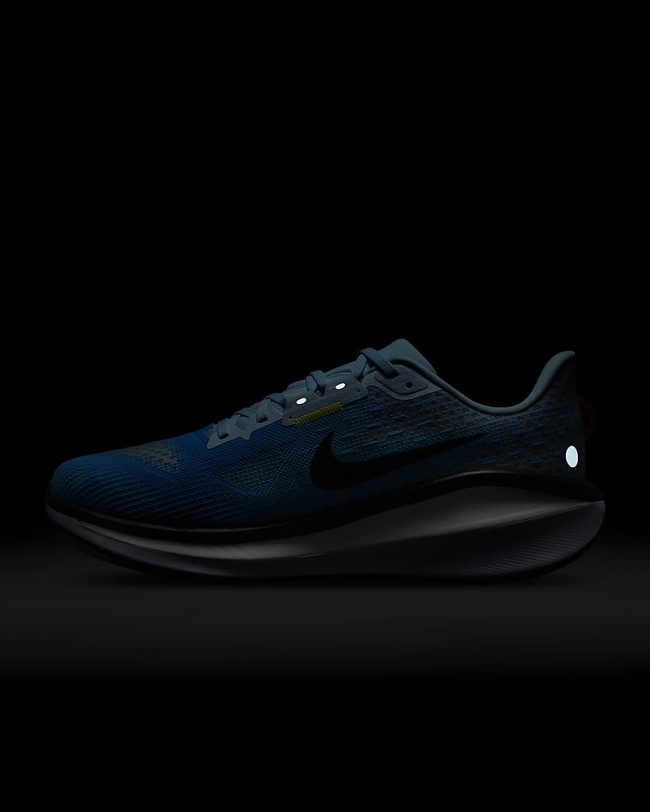 Tenis de correr en pavimento para hombre Nike Vomero 17 - Azul báltico/Azul glacial/Blanco/Negro