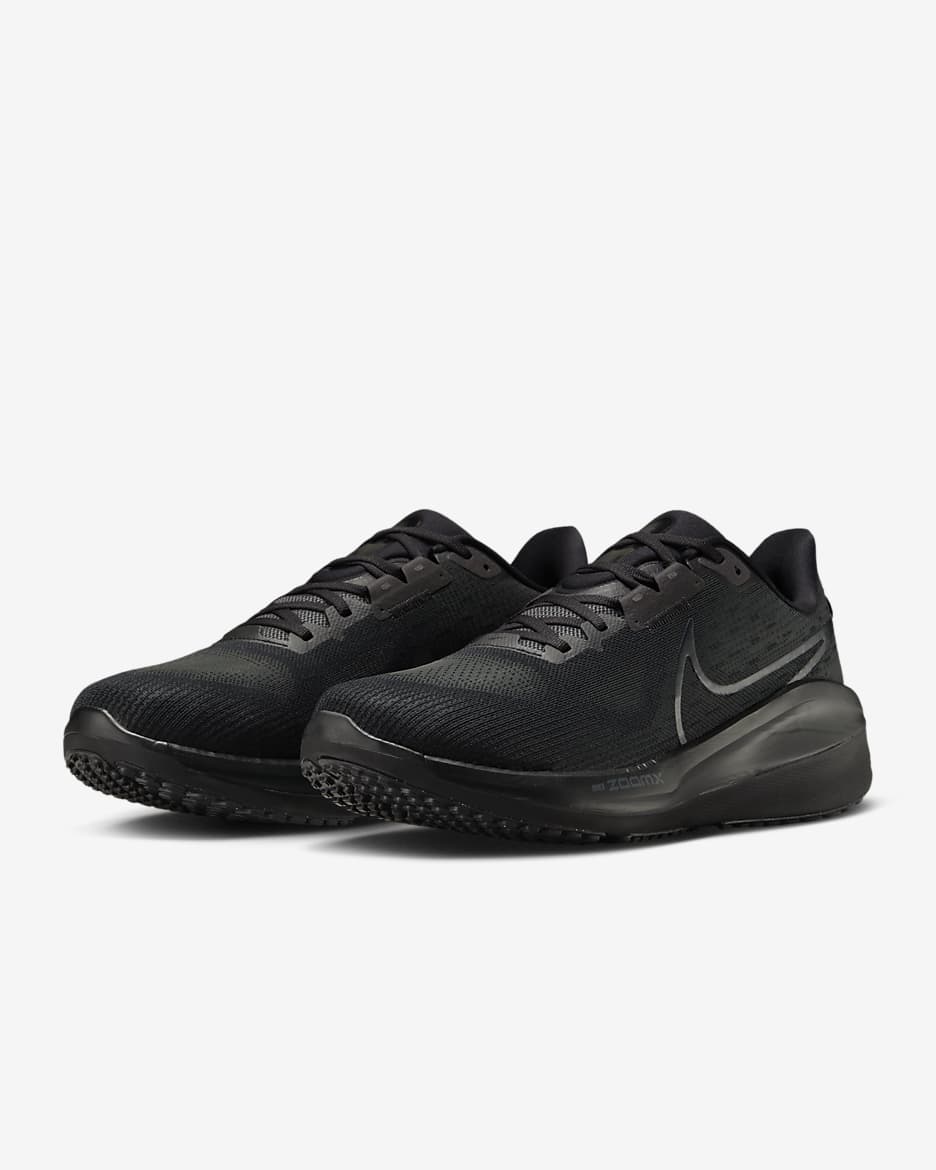 Tenis de correr en pavimento para hombre Nike Vomero 17 - Negro/Sombrío apagado