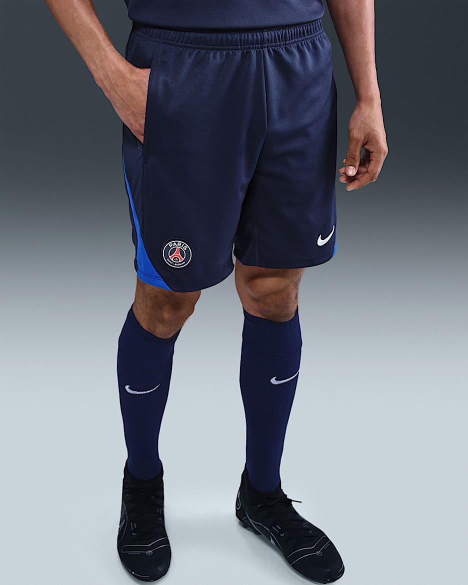 Paris Saint-Germain Strike Men's Nike Dri-FIT Soccer Knit Shorts