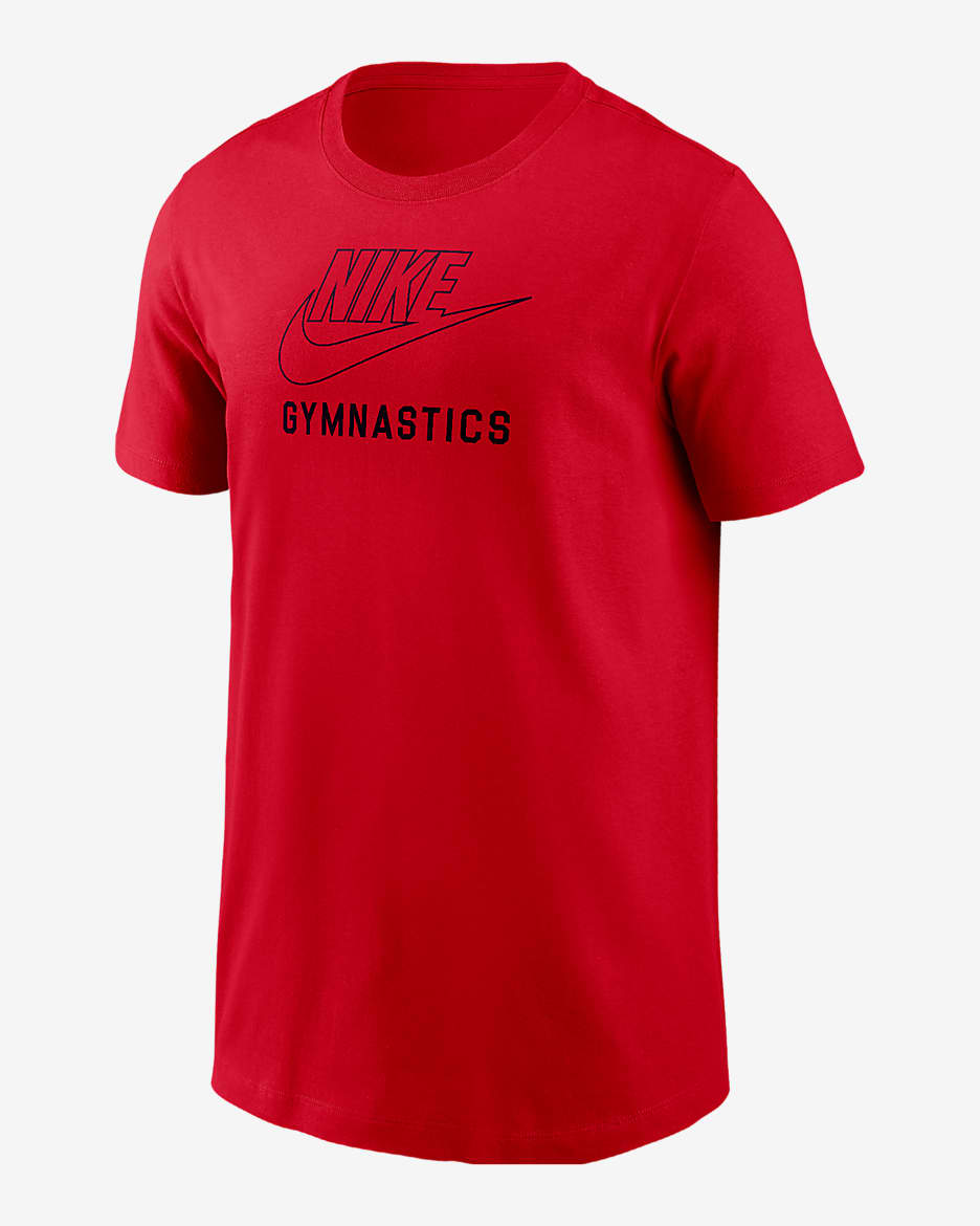 Playera de gimnasia para niños talla grande Nike Swoosh - Rojo