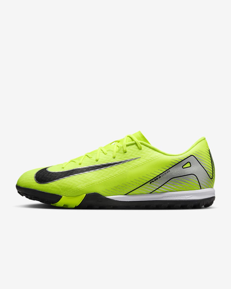 Nike Mercurial Vapor 16 Academy TF Low-Top Football Shoes - Volt/Black