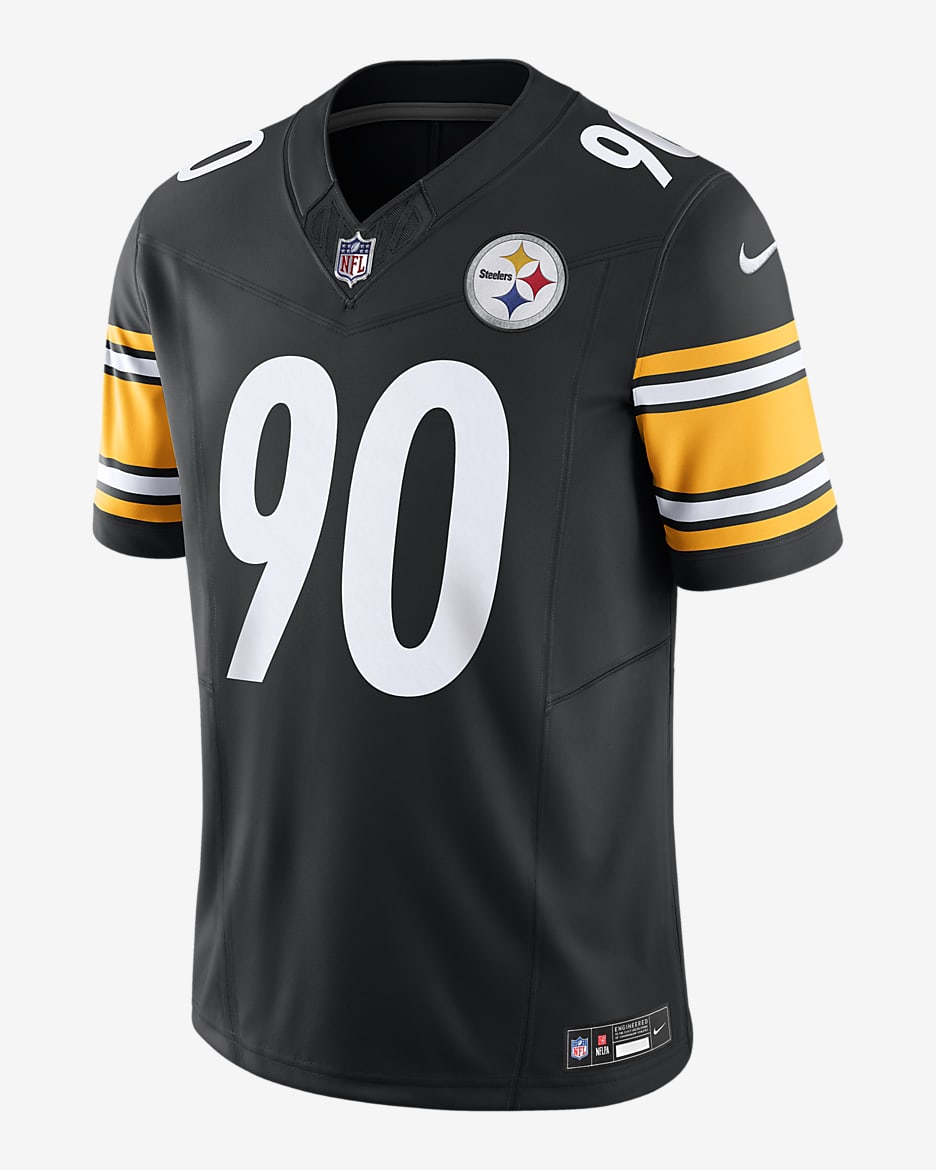 T.J. Watt Pittsburgh Steelers Men's Nike Dri-FIT NFL Limited Football Jersey - Black