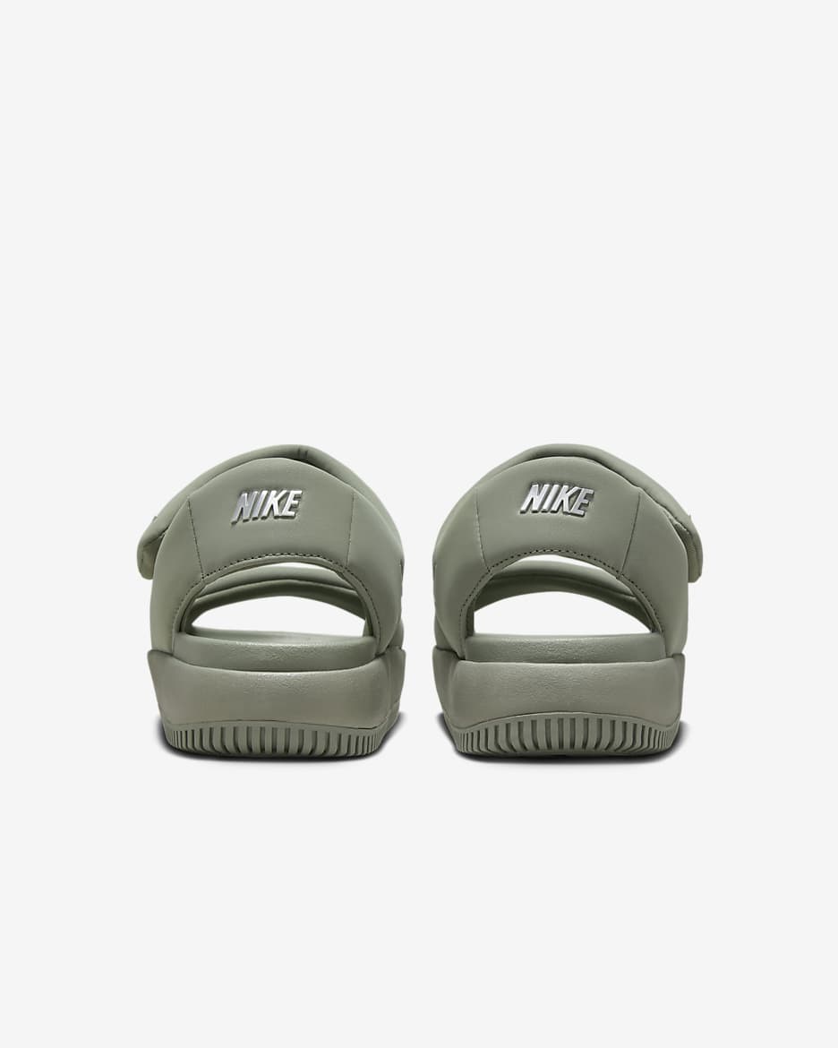 Nike Calm Women's Sandals - Light Army/Light Army/Metallic Silver