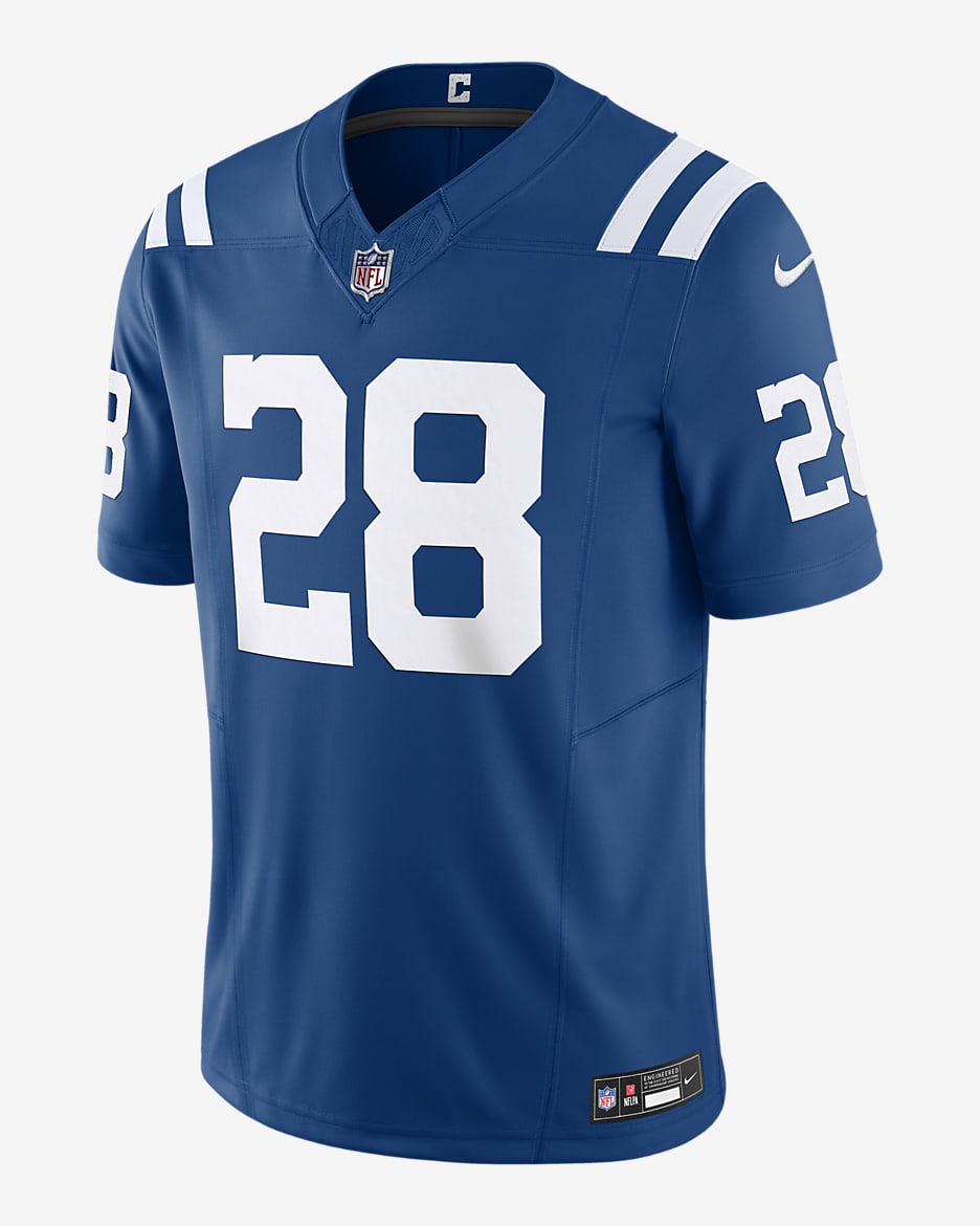 Jersey de fútbol americano Nike Dri-FIT de la NFL Limited para hombre Jonathan Taylor Indianapolis Colts - Royal