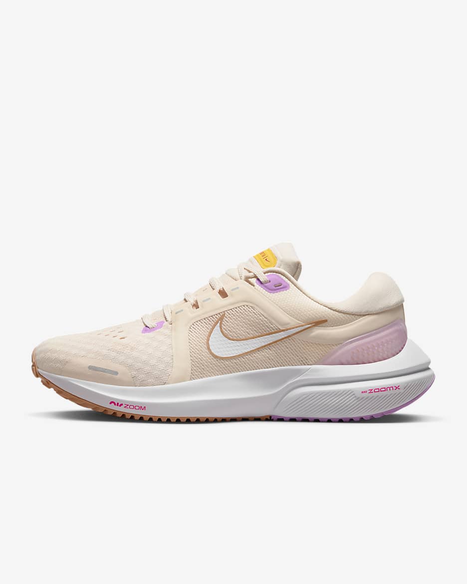 Nike Vomero 16 Women's Road Running Shoes - Guava Ice/Rush Fuchsia/Vivid Sulphur/White