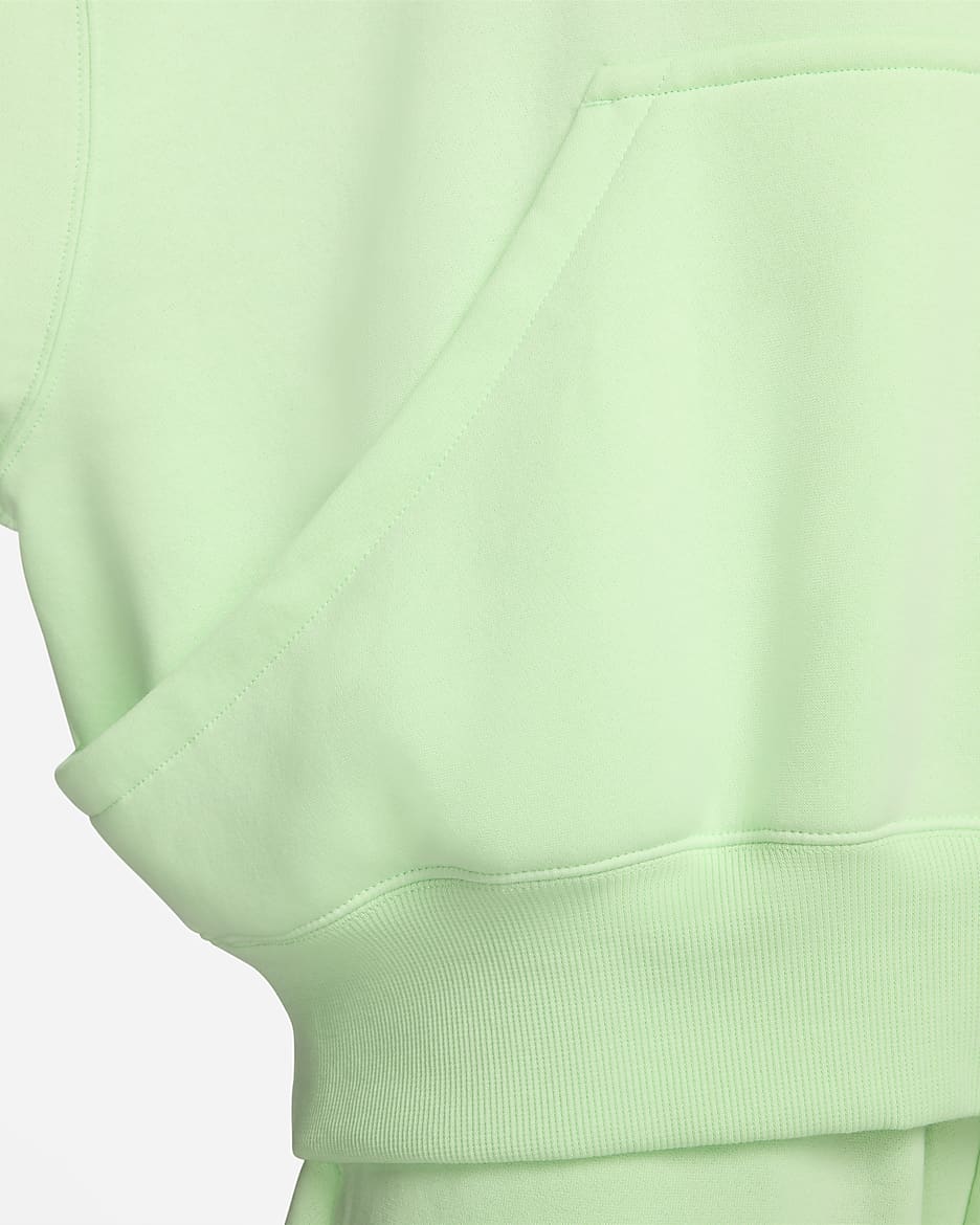 Nike Sportswear Phoenix Fleece Women's Over-Oversized Pullover Hoodie - Vapor Green/Sail