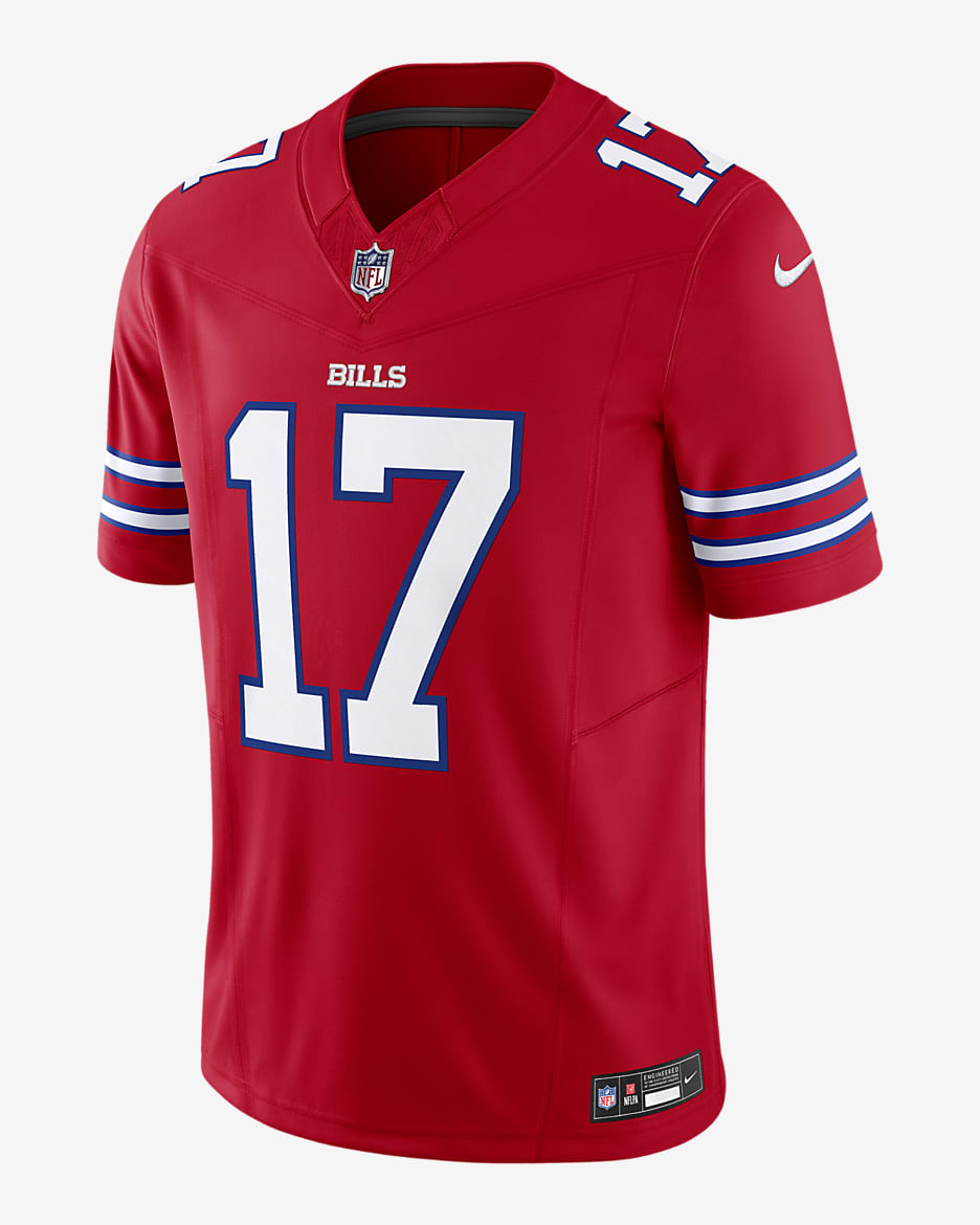 Josh Allen Buffalo Bills Men's Nike Dri-FIT NFL Limited Football Jersey - Red