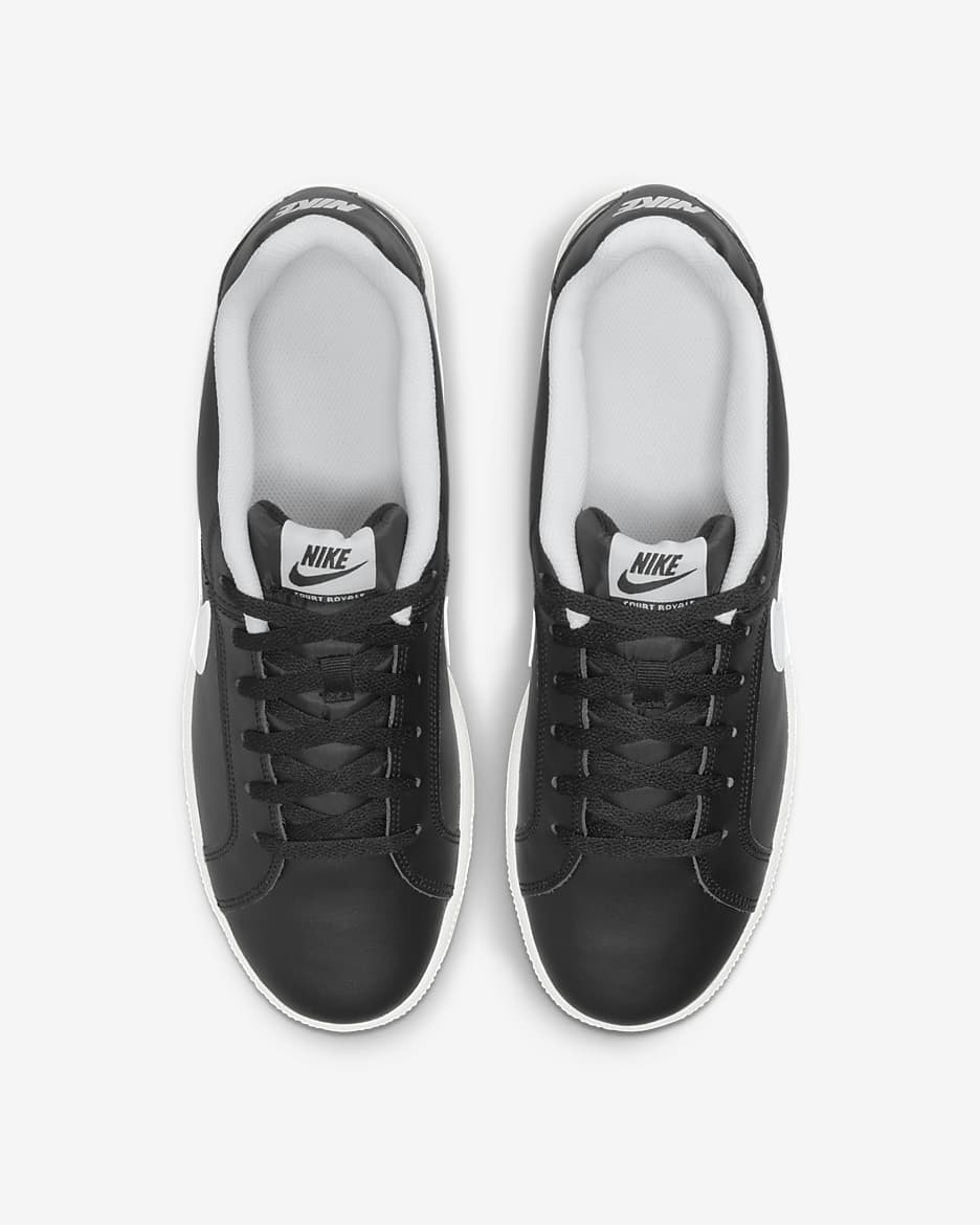 Nike Court Royale Men's Shoes - Black/White