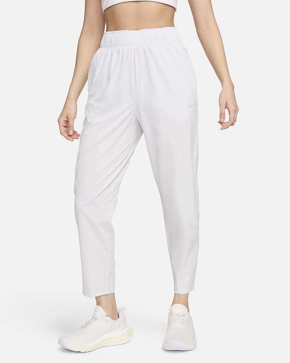Nike Fast Women's Dri-FIT Mid-Rise 7/8 Running Pants - Photon Dust/Sanddrift