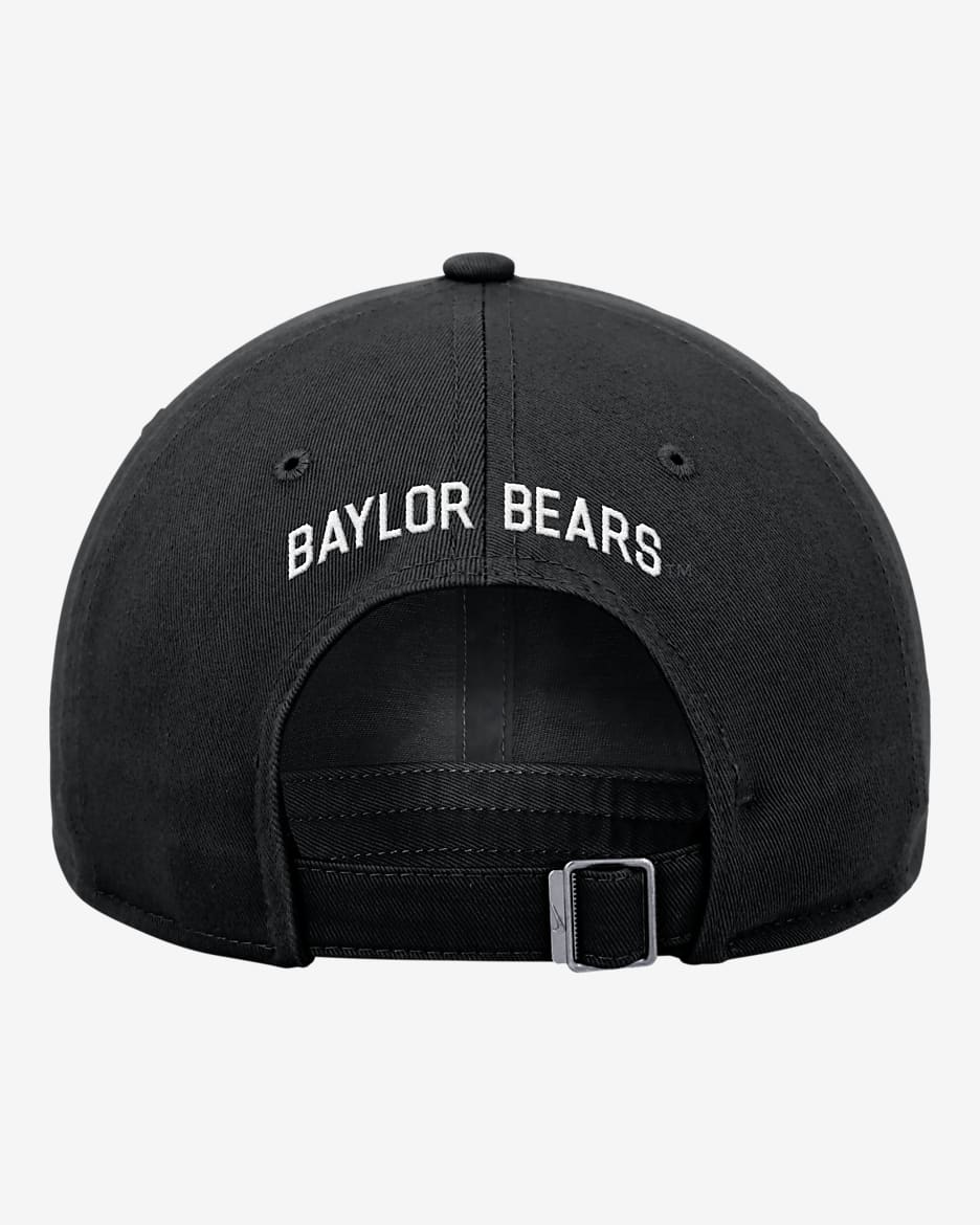 Baylor Nike College Cap - Black