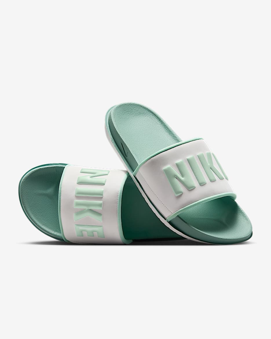 Nike Offcourt Women's Slides - Summit White/Cannon/Mint Foam/Mint Foam
