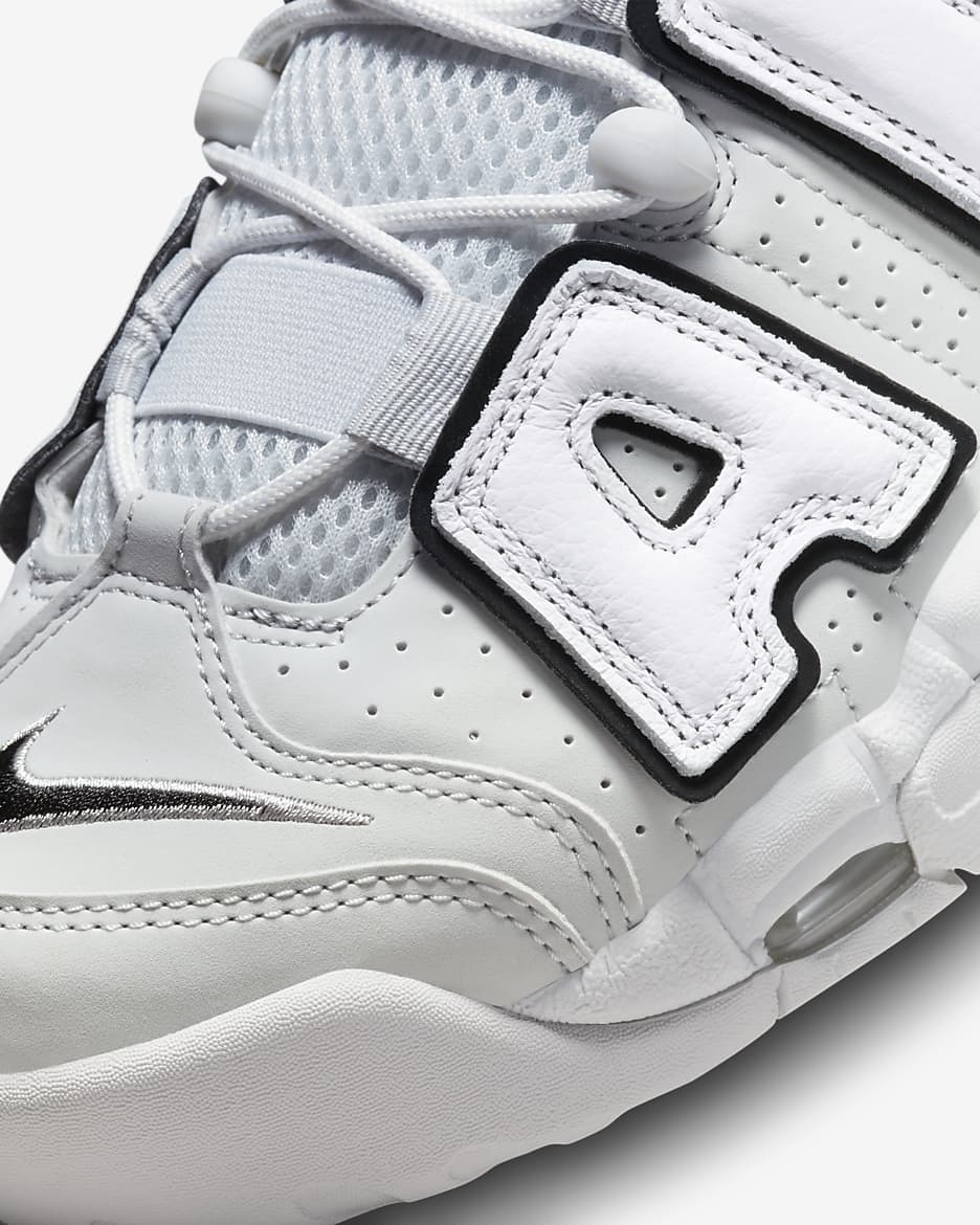 Calzado para hombre Nike Air More Uptempo '96 - Polvo fotón/Blanco/Negro/Plata metalizado