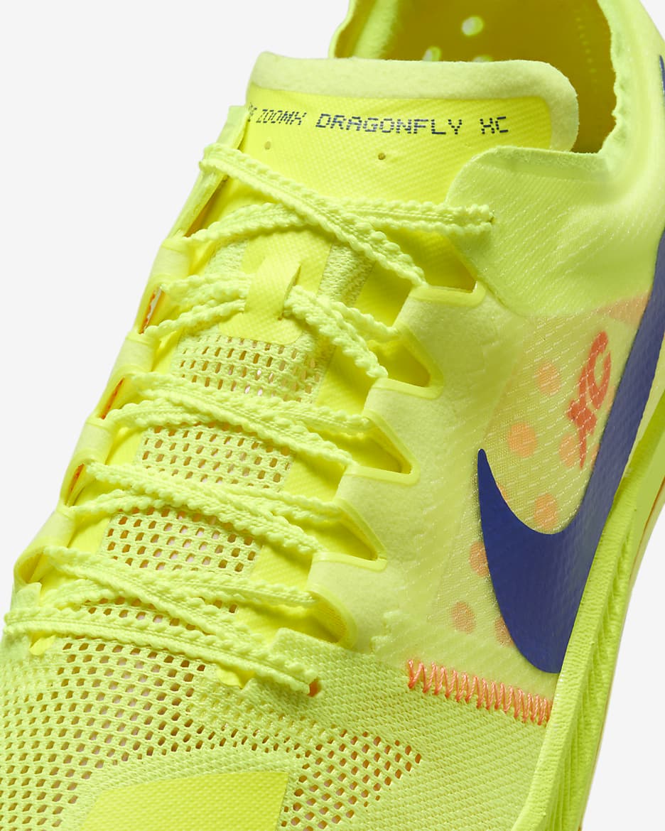 Bicos de corta-mato Nike ZoomX Dragonfly XC - Volt/Laranja Total/Laranja Total/Concord