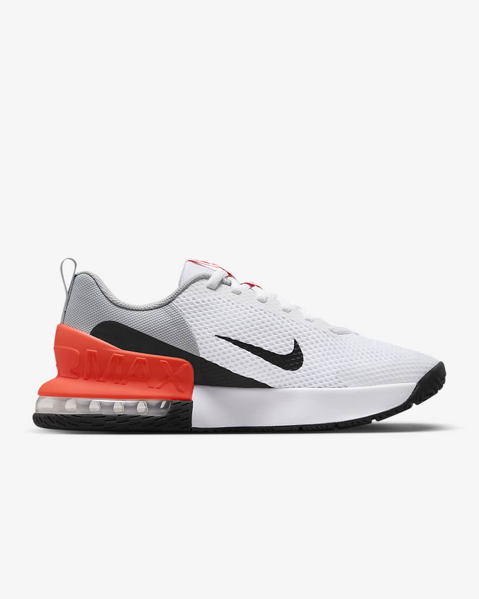 Nike Air Max Alpha Trainer 6 Men's Workout Shoes - Light Smoke Grey/White/Black/Particle Grey